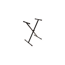 JamStands JS-500 клавишная  стойка, крестообразная, грузоподъемность до 45,4кг, высота 641–978мм, черная