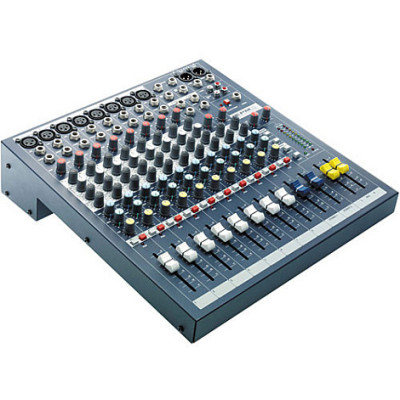 Soundcraft EPM8 микшерный пульт 8 моно, 2 стерео, 2 Aux, фейдеры 60мм