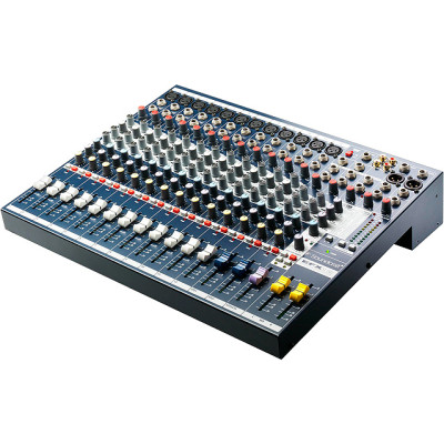Soundcraft EFX12 микшер 12 моно, 2 стерео, 2 Aux. Встроенный процессор эффектов Lexicon