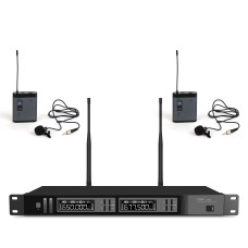 FBW A2-PRESENTER радиосистема, комплект из приёмника A120R и двух поясных передатчиков A100BT, 512-562МГц