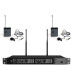 FBW A2-PRESENTER радиосистема, комплект из приёмника A120R и двух поясных передатчиков A100BT, 512-562МГц