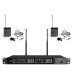FBW A2D-PRESENTER радиосистема, комплект из диверситивного приёмника A220R и двух передатчиков A100BT с петличным микрофоном FBW A2D-PRESENTER радиосистема, комплект из диверситивного приёмника A220R и двух передатчиков A100BT с петличным микрофоном