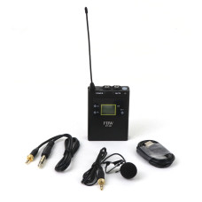 FBW KT-60 портативный передатчик, 512-537МГц, 50Гц-13кГц, 5/10мВт, 2xAA, петличный микрофон в комплекте