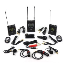 FBW WT-U8+2KT-60 накамерная радиосистема двухканальная, состоит из приёмника WT-U8 и двух передатчиков KT-60