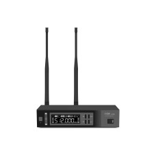 FBW A12R одноканальный приёмник, рэковый, диверсивный, 512-537МГц, FM-модуляция, 2/10/30мВт, 3 уровня Squelch, индикация батареи, 50Гц-15кГц