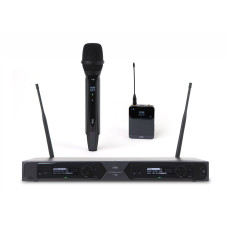 FBW P1R2 MIX радиосистема с поясным и ручным передатчиками, 651-700 Мгц, FM-модуляция, пилот-тон, 50Гц-15кГц