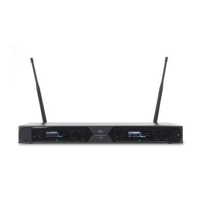 FBW P1R2 двухканальный приёмник, 651-700 Мгц, FM-модуляция, пилот-тон, 50Гц-15кГц