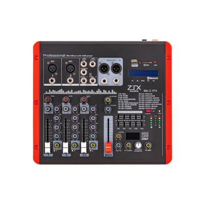 Микшерный пульт ZTX audio Mix 2.1.Fx