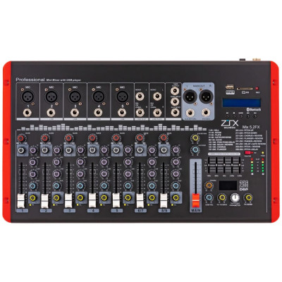 Микшерный пульт ZTX audio Mix 5.2.Fx