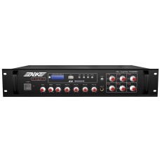 ABK PA-2612U Микшер-усилитель, радиоузел. MP3-плеер, FM-тюнер; 120 Вт