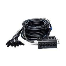 XLINE Cables RSPE MCB 12-4-30 - Аудио мультикор, эластичный, с распределительной коробкой 