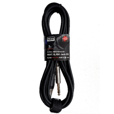 XLINE Cables RMIC XLRM-JACK 03 Кабель микрофонный  XLR 3 pin male - JACK 6.3 mono длина 3м