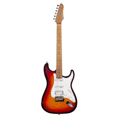 Aion H-10 dark brown burst электрогитара
