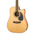 AD880CE-NAT Standard Series Электро-акустическая гитара, с вырезом, цвет натуральный, Cort