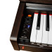 WK-400 Цифровое пианино на стойке с педалями, темно-коричневое, Nux