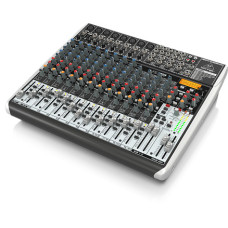 Behringer QX2222USB аналоговый микшер, 16 каналов, 8 мик. + 4 лин.стерео 
