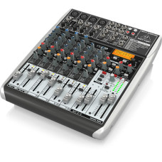Behringer QX1204USB аналоговый микшер, 10 каналов, 4 мик. + 2 лин. стерео + 1 AUX RET, 2 AUX (1 PRE/POST), Mute - MAIN/ALT3-4, 4 компрессора, USB-Wireless вход