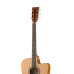 F668C-N Акустическая гитара, с вырезом, цвет натуральный, Caraya