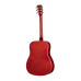 F630-RDS Акустическая гитара, красный санберст, Caraya