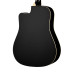 F601-BK Акустическая гитара, с вырезом, черная, Caraya