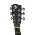 R2-M Акустическая гитара, с вырезом, черная, Luxars