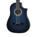 ACD-39A-513-BL Акустическая гитара, с вырезом, синий санберст, АККОРД