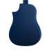 ACD-39A-513-BL Акустическая гитара, с вырезом, синий санберст, АККОРД