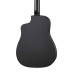 ACD-41A-79-BK Акустическая гитара, с вырезом, черная, АККОРД