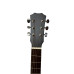D-Black Гитара акустическая, черная, Кунгурская Акустика