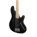 NJS4-BK Elrick NJS Series Бас-гитара, черная, с чехлом, Cort