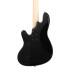 NJS4-BK Elrick NJS Series Бас-гитара, черная, с чехлом, Cort