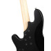 NJS4-BK Elrick NJS Series Бас-гитара, черная, с чехлом, Cort