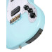 E1000-DB Experience 1000 Электрогитара со встроенным процессором эффектов, голубая, Flamma