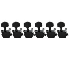 MX1353BK-6 Колки для гитары 6п, черные, Musiclily