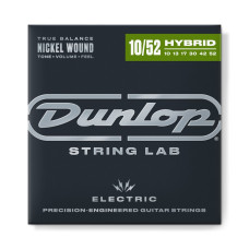 DEN1052 Комплект струн для электрогитары, никелированные, Light/Heavy, 10-52, Dunlop