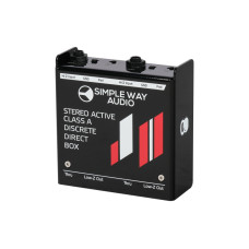 J2mini-steel Дибокс, преобразователь сигнала для гитары, активный, стальной корпус, Simpleway Audio