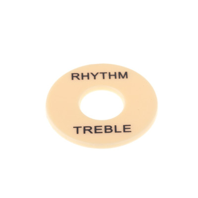 M545 Накладка под переключатель Treble/Rhythm, кремовая, Musiclily