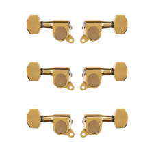 AS-016JP Комплект колков 3+3, маленький бутон, золото, Alice