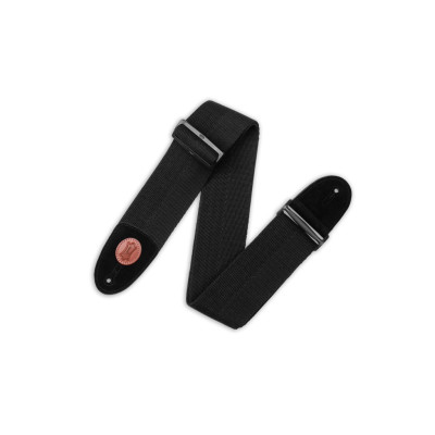 MSSC4-BLK Signature Series Ремень для гитары, хлопок, черный, Levy's