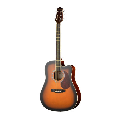 DG120CBS Акустическая гитара с вырезом Naranda
