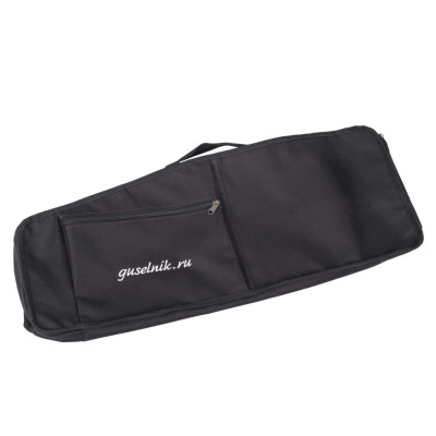 GU-25.10.13.00000 Чехол для гуслей Псковские 13 струн, мягкий, чёрный, Гусельник