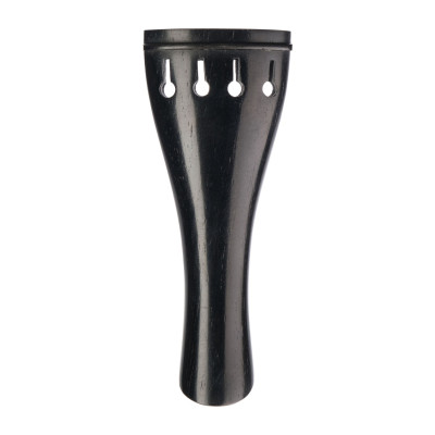 VT01E-1/8 Струнодержатель для скрипки, круглый. Материал - черное дерево. WBO