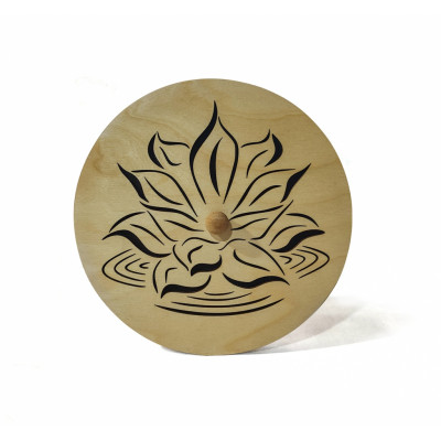 SS-L-25-L Шум ручья "Лотос" 25см, светлый, Shamanic