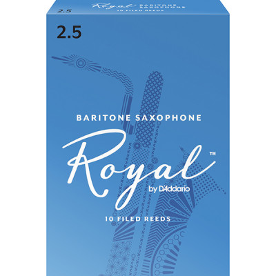 RLB1025 Rico Royal Трости для саксофона баритон, размер 2.5, 10шт, Rico