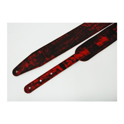 Fidel FL60022L21L Ремень гитарный, кожа, Огонь