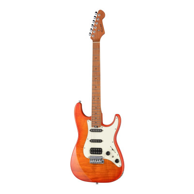 RS300FM-HSS-TAB Электрогитара, цвет Translucent Amber Burst, Root Note