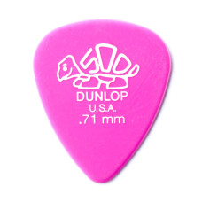41P.71 Delrin 500 Медиаторы, 12шт, толщина 0,71мм, Dunlop