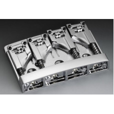 12130200 (467) 3D-4 CH Бридж (струнодержатель) для 4-х струнной бас-гитары SCHALLER