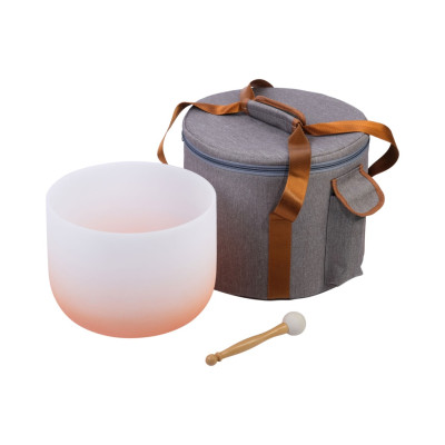 CFCS-11 Поющая чаша 11", хрусталь, оранжевая, в чехле, Arborea