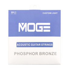 MA11 Комплект струн для акустической гитары, фосфорная бронза, 11-52, Moge